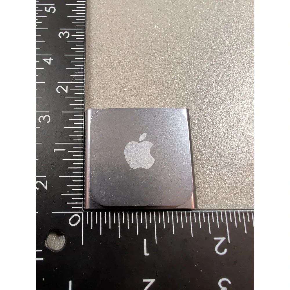 Apple iPod Nano 6th Gen 16GB Graphite‎ A1366 w/ Case & Cable Needs Battery